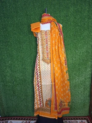 Skin Print Silk Set for Women