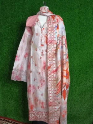 Exclusive Fashionable Stylish Three Piece