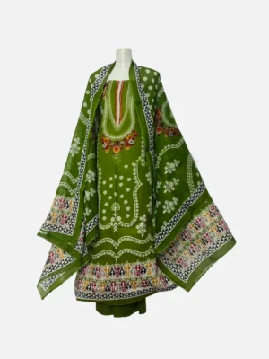 Embroidered Three-Piece Lawn